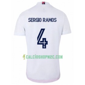 Real Madrid Sergio Ramos 4 Maglia Prima 2020/2021 Manica Corta